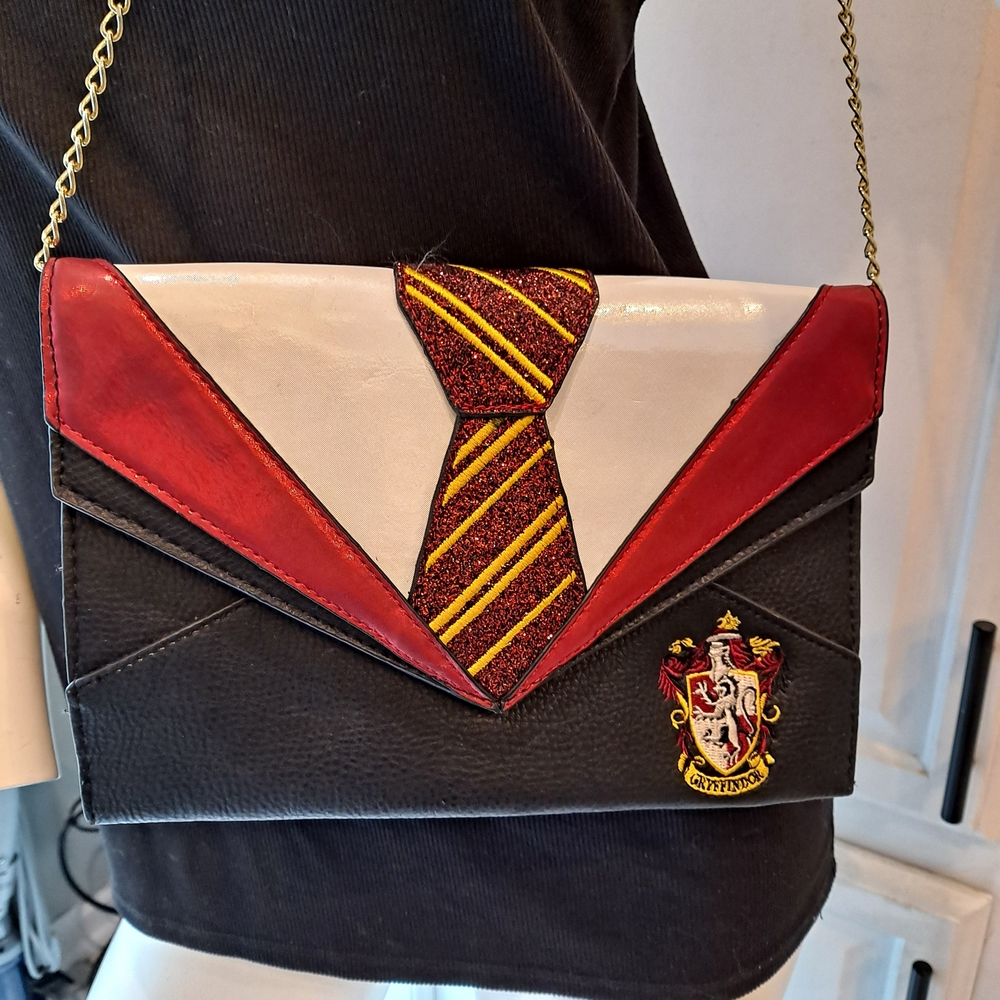 Danielle Nicole Harry Potter Gryffindor Red and Black Crossbody Bag